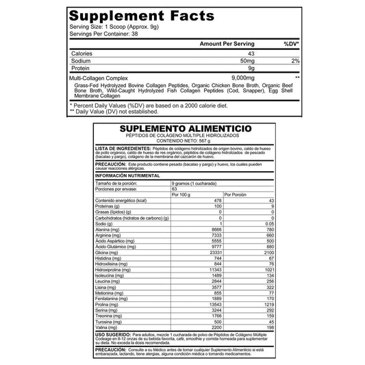 Multi Colageno en polvo
