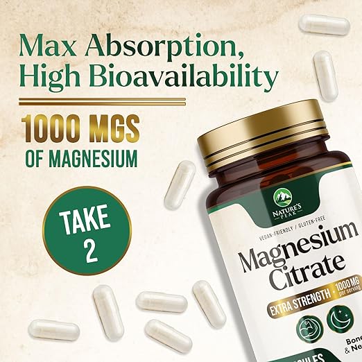Citrato de Magnesio 1,000 mg