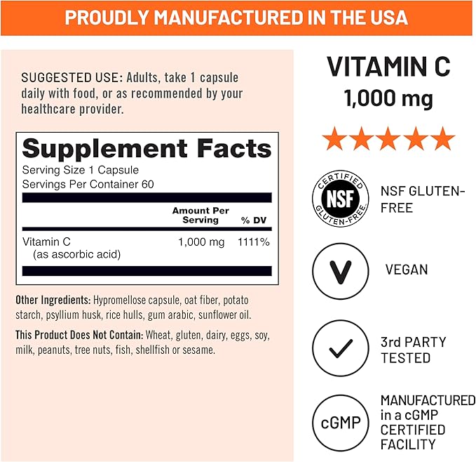 Vitamin C 1000mg NatureWise