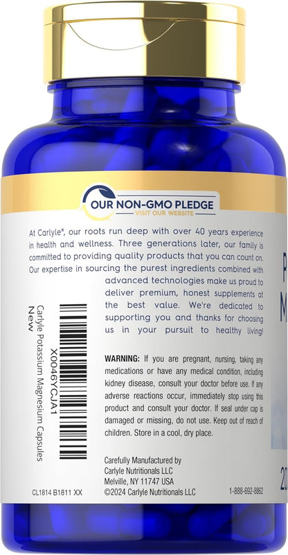 Complejo de Potasio y Magnesio Carlyle