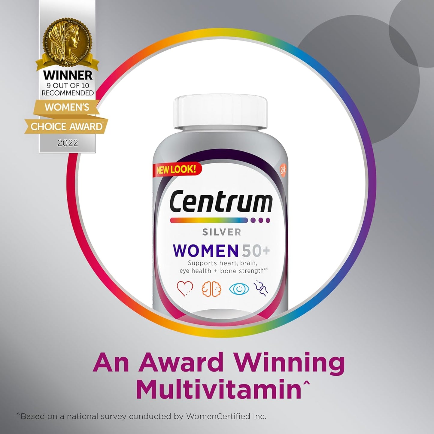 Multivitaminico Centrum Silver Mujer +50