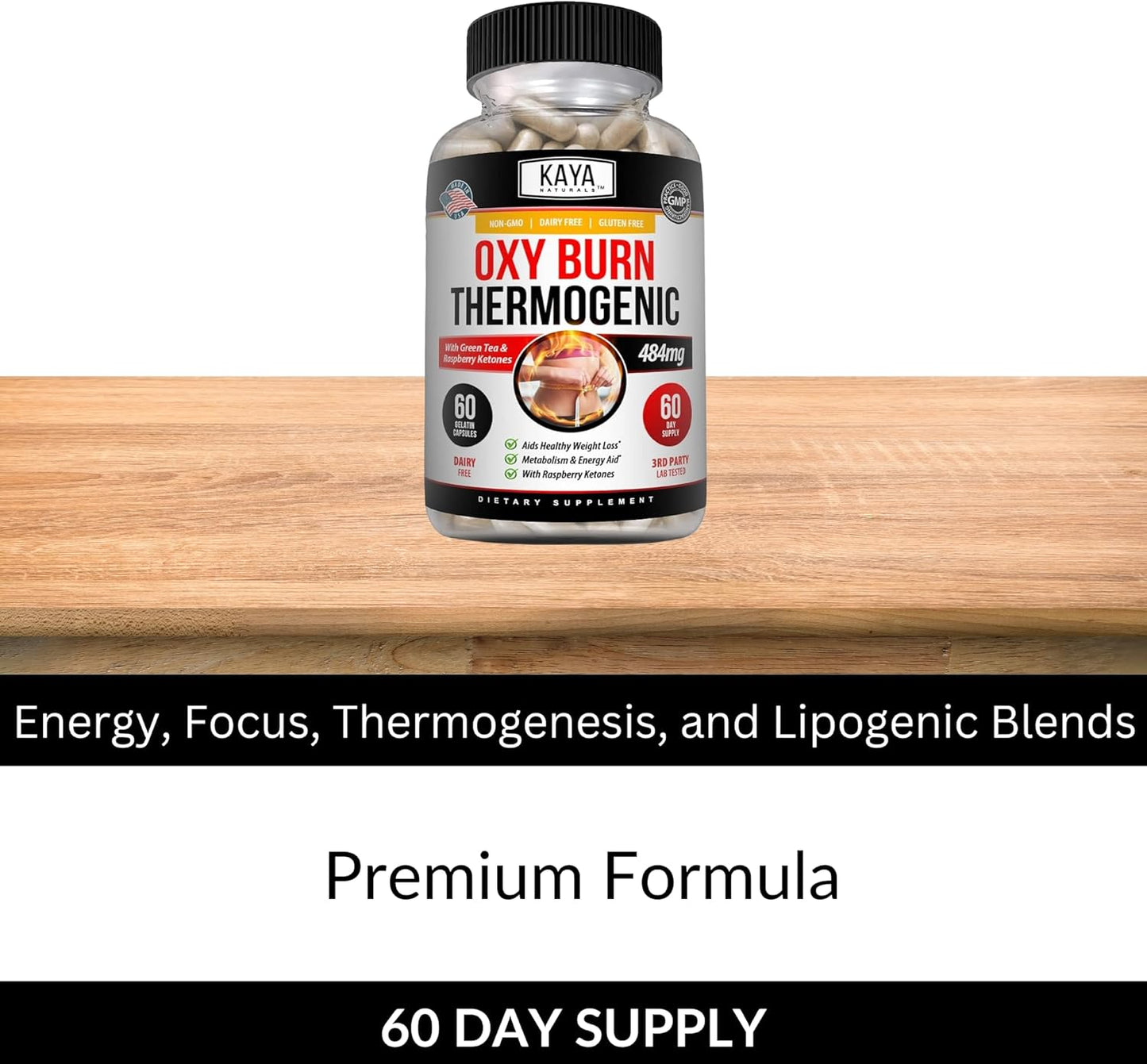 Quemador de Grasa Kaya Naturals Oxy Burn