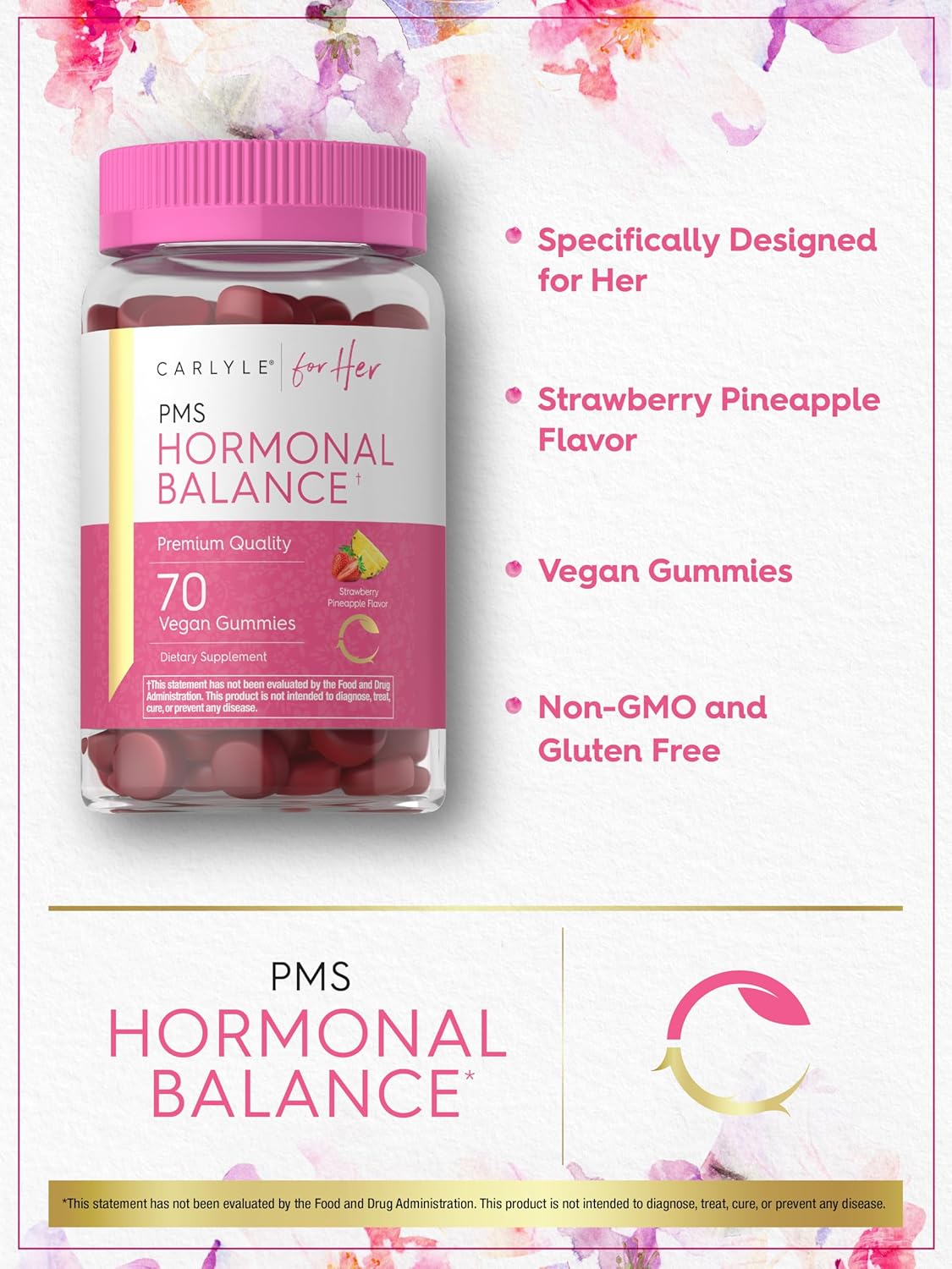 Balanceador Hormonal para Mujeres Carlyle