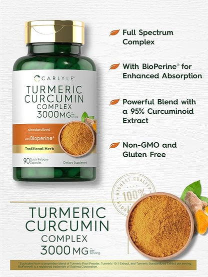 Complejo de Cúrcuma con Pimienta Negra