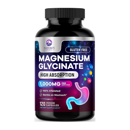 Glicinato de magnesio 1,000MG