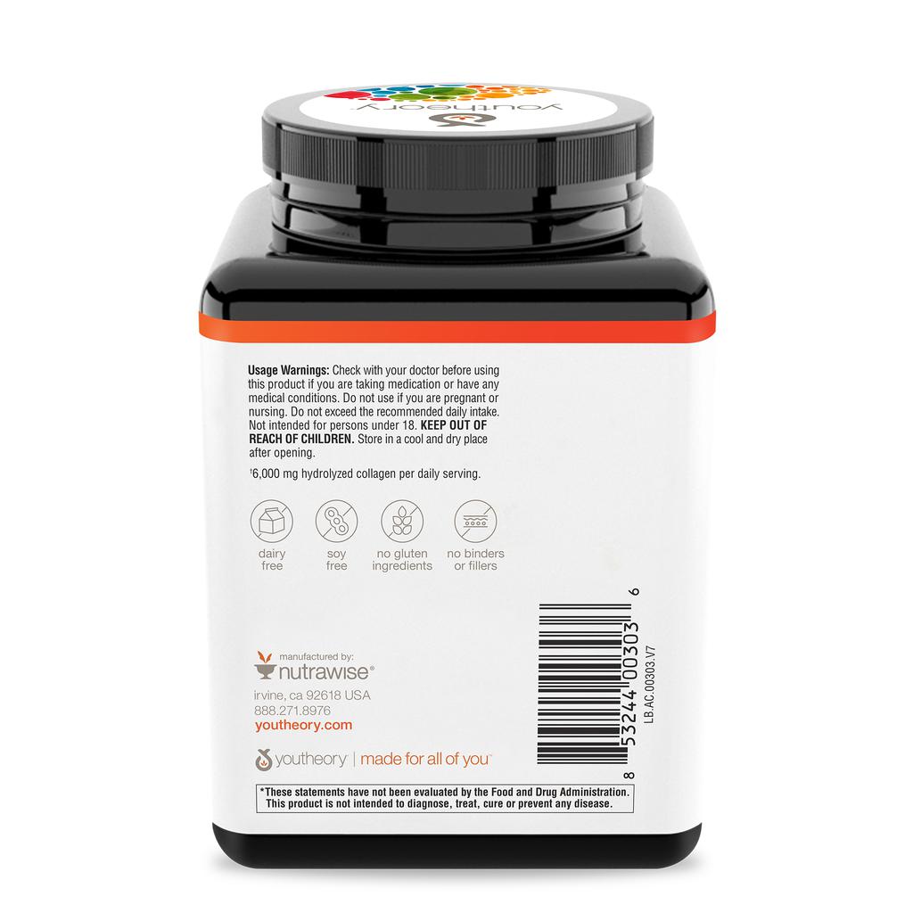 Youtheory Colágeno + Vitamina C